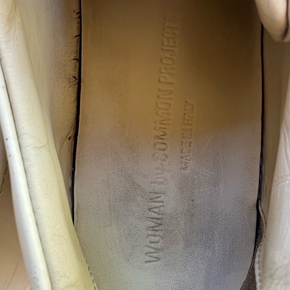 Women by Common Projects White Sneakers Size 40 - Picture 5 of 9